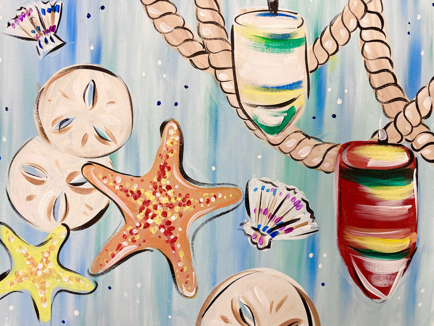 Starfish, Sand Dollars and Buoys... Oh My!